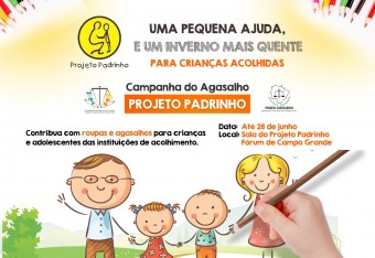Imagem notícia Projeto Padrinho inicia campanha do agasalho para crianças acolhidas em Campo Grande